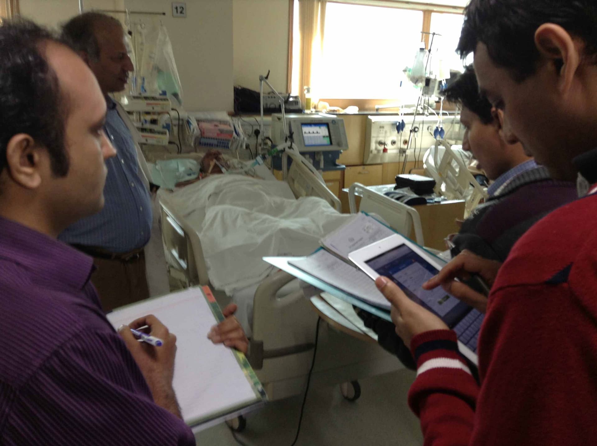 testing in Gangeram hospital