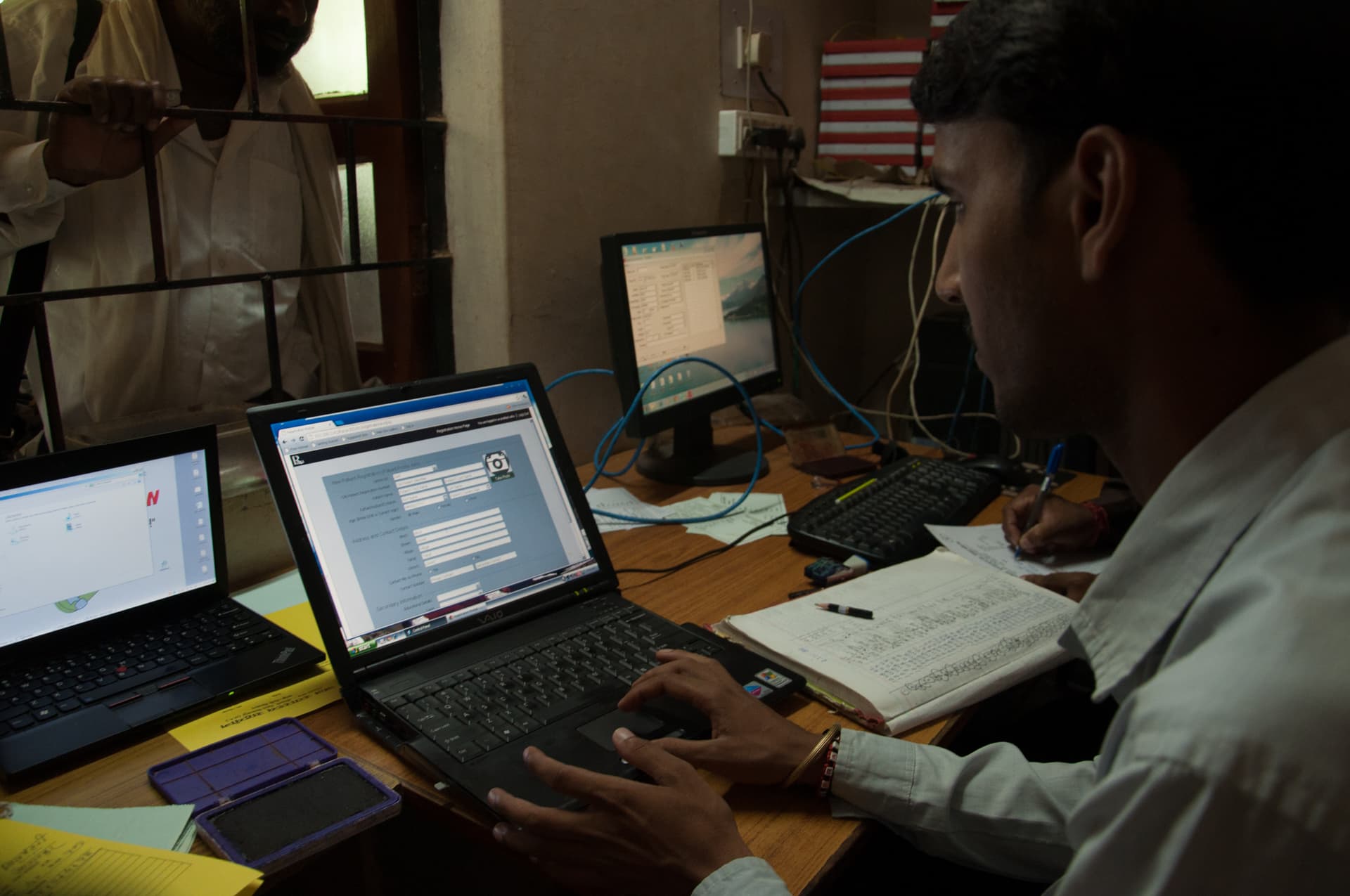 JSS Bilaspur Registration desk