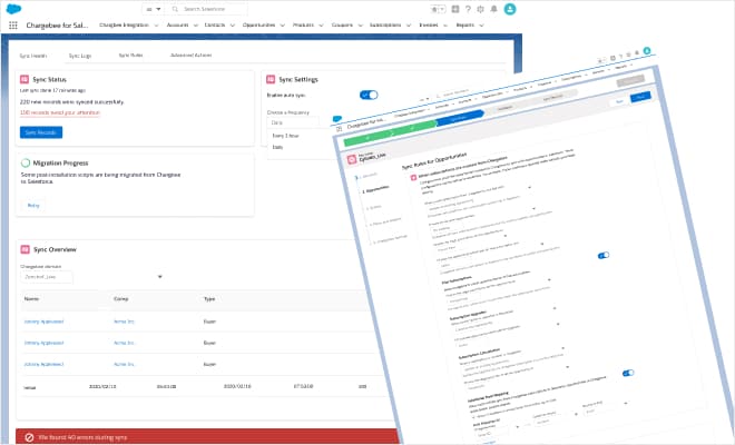 Salesforce, HubSpot and other integrations