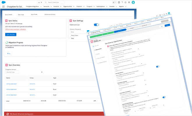 Salesforce, HubSpot and other integrations